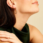 Cr&eacute;oles Eleanie Fil Vrille Or Bicolore - Boucles d'oreilles cr&eacute;oles Femme | Histoire d&rsquo;Or