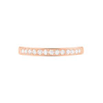 Alliance Rhea Or Rose Diamant - Bijoux Femme | Histoire d&rsquo;Or
