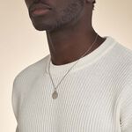 Pendentif Elyas Argent Blanc - Pendentifs Homme | Histoire d&rsquo;Or