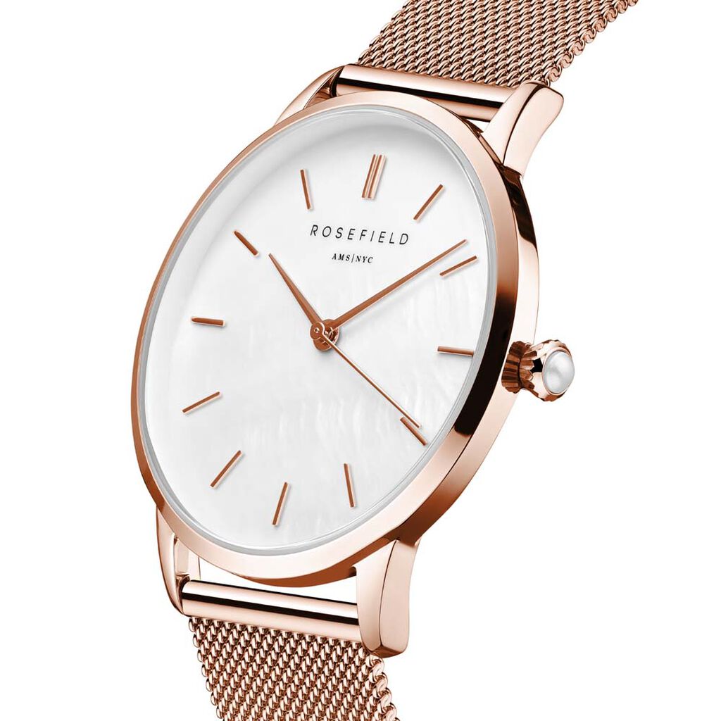 Montre Rosefield Pearl Edit Blanc - Montres Femme | Histoire d’Or