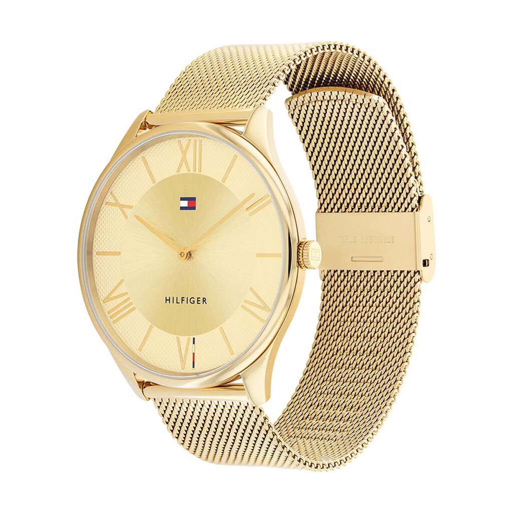 Montre Tommy Hilfiger Doré - Montres Homme | Histoire d’Or