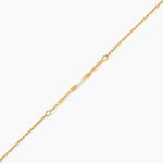 Bracelet Fileana Argent Dor&eacute; A L'Or 750/1000 - Bijoux sans pierre Femme | Histoire d&rsquo;Or