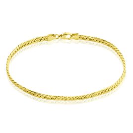 Bracelet Izel Maille Anglaise Or Jaune - Bracelets chaîne Femme | Histoire d’Or