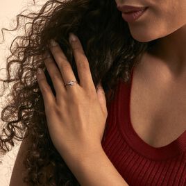 Bague Cyranna Or Rose Diamant - Bagues avec pierre Femme | Histoire d’Or