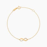 Bracelet Alvia Or Jaune Oxyde De Zirconium - F&ecirc;te des m&egrave;res Femme | Histoire d&rsquo;Or