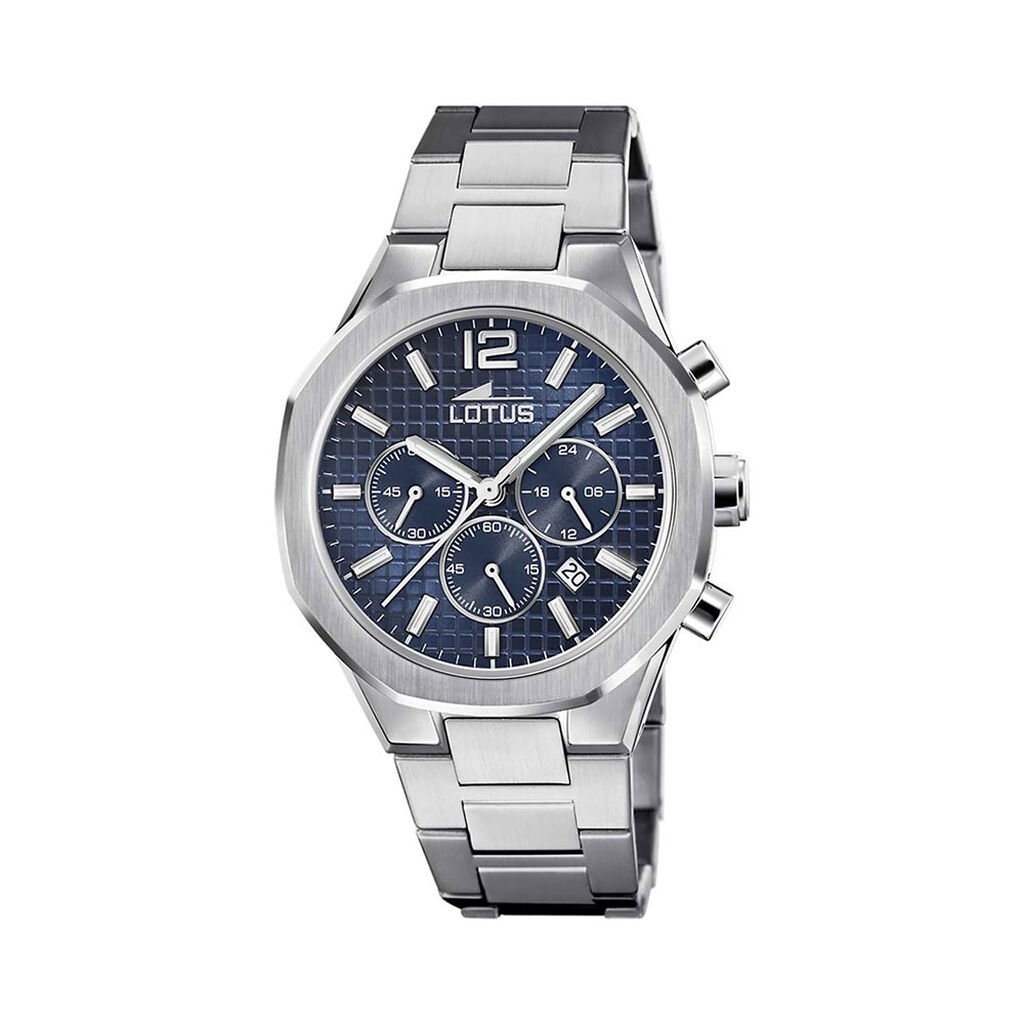 Montre Lotus Excellent Bleu - Montres Homme | Histoire d&rsquo;Or