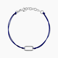 Bracelet Infini Pop Argent Blanc