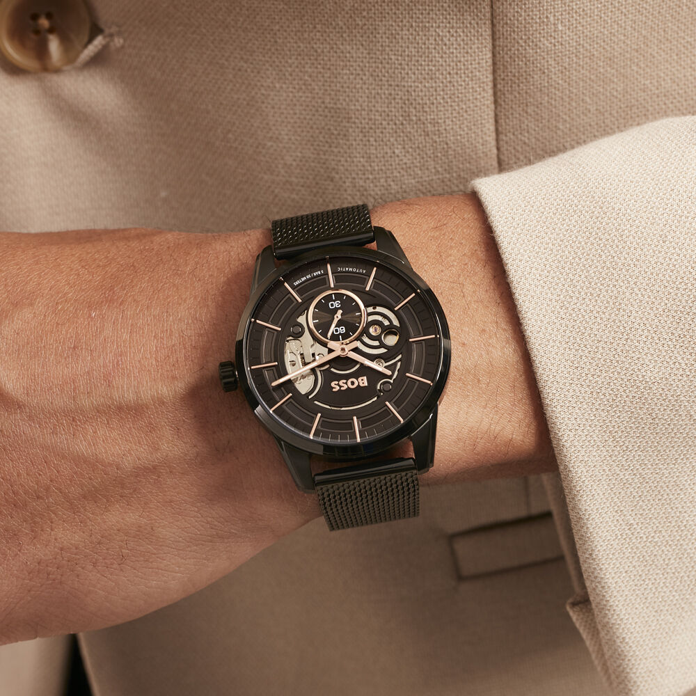 Montre boss automatique on sale