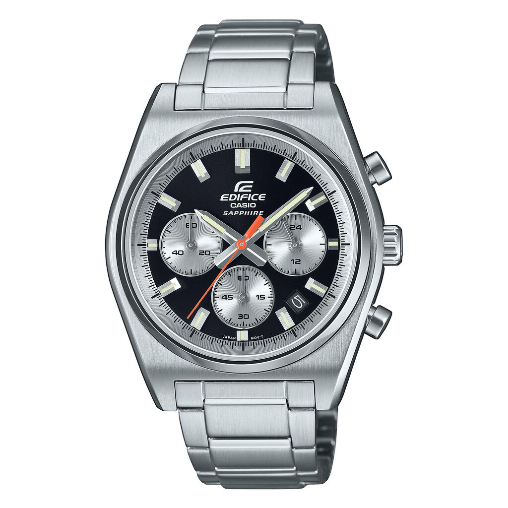 Montre Casio Edifice Noir - Id&eacute;es cadeaux Homme | Histoire d&rsquo;Or