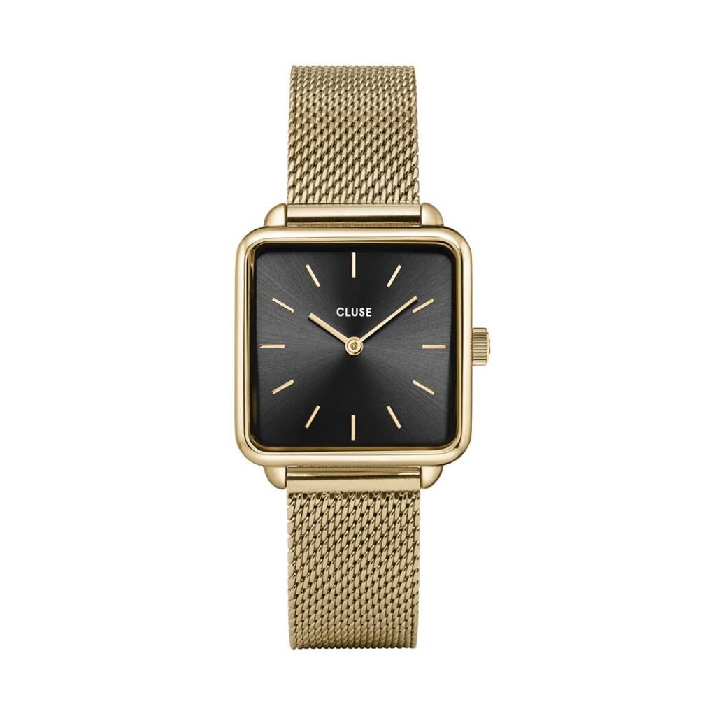 Montre Cluse Tetragone Noir - Montres Femme | Histoire d’Or