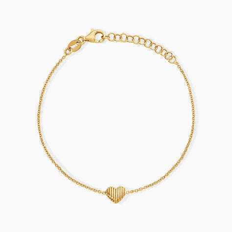 Bracelet Telia Argent Dor&eacute; A L'Or 750/1000 - F&ecirc;te des m&egrave;res Femme | Histoire d&rsquo;Or