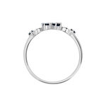 Bague Laldilon Argent Blanc Oxyde De Zirconium - Bagues avec pierre Femme | Histoire d&rsquo;Or