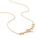 Collier Folia Plaqué Or Jaune - Colliers Plume Femme | Histoire d’Or