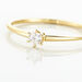 Bague Solitaire Samantha Or Jaune Diamant - Bagues solitaires Femme | Histoire d’Or
