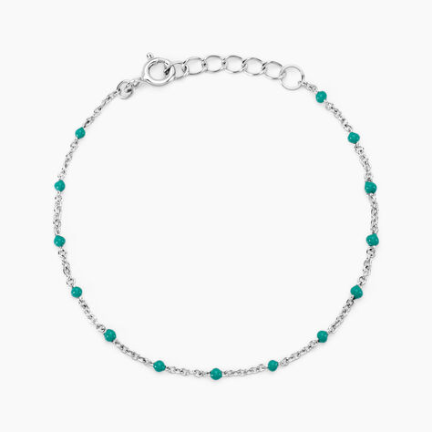 Bracelet Polka Argent Blanc - Bracelets Femme | Histoire d’Or