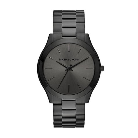 Montre Michael Kors Slim Runway Noir - Montres Homme | Histoire d’Or
