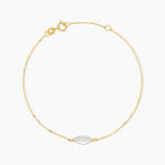 Bracelet Elisud Or Jaune Nacre - Bracelets Femme | Histoire d&rsquo;Or