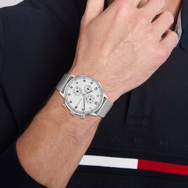 Montre Tommy Hilfiger Leonard Blanc - Montres Homme | Histoire d’Or
