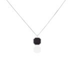 Collier Mani Argent Blanc Agate - Colliers Homme | Histoire d&rsquo;Or