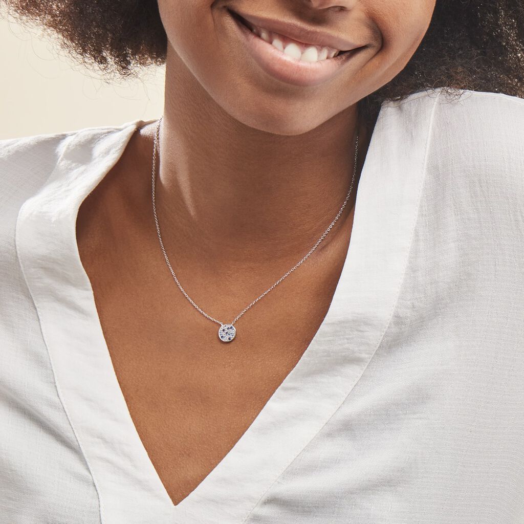 Collier Nelig Argent Oxyde De Zirconium - Colliers fantaisie Femme | Histoire d’Or