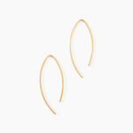 Cr&eacute;oles Helle Amande Or Jaune - Boucles d'oreilles cr&eacute;oles Femme | Histoire d&rsquo;Or