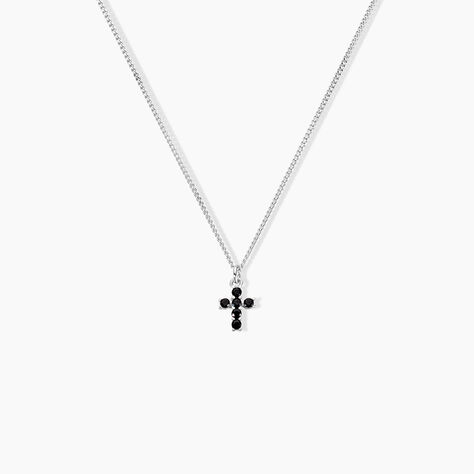 Collier Yahn Argent Blanc Pierre De Synthese - Colliers fantaisie Homme | Histoire d&rsquo;Or