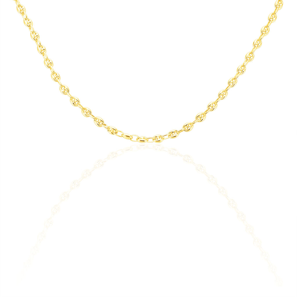 Collier Dami Maille Grain De Cafe Or Jaune - Chaines Femme | Histoire d’Or