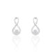 Boucles D'oreilles Puces Shaeen Or Blanc Diamant - Clous d'oreilles Femme | Histoire d’Or