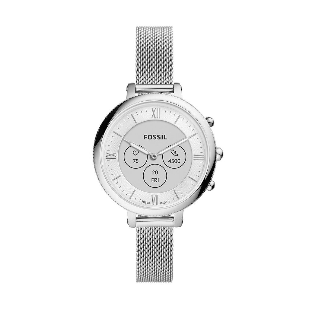 Montre Fossil Hybride Monroe Hybrid Hr Argenté - Montres Femme | Histoire d’Or