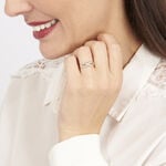 Bague Vaguelette Or Jaune Diamant - Bagues avec pierre Femme | Histoire d&rsquo;Or