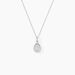 Collier Lysa Argent Blanc Oxyde De Zirconium - Colliers fantaisie Femme | Histoire d’Or