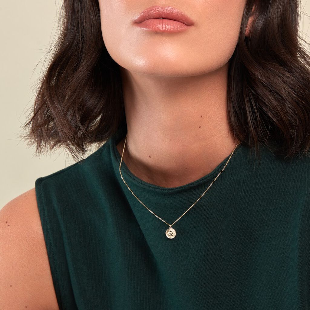 Collier Astrola Or Jaune - Colliers Zodiaque Femme | Histoire d’Or