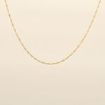 Cha&icirc;ne Imanie Maille Singapour Or Jaune - Chaines Femme | Histoire d&rsquo;Or