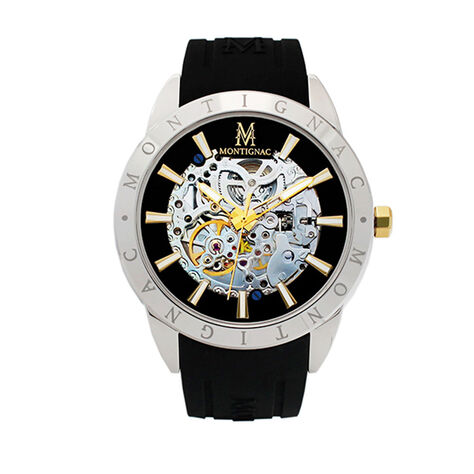 Montre Montignac Noir - Montres Homme | Histoire d’Or
