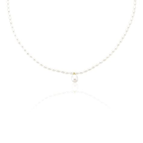 Collier Wilfrid Or Jaune Perle De Culture - Colliers Femme | Histoire d’Or