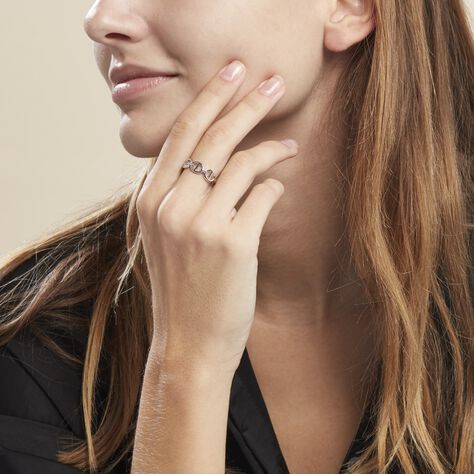 Bague Seiorse Argent Blanc - Bagues fantaisie Femme | Histoire d’Or