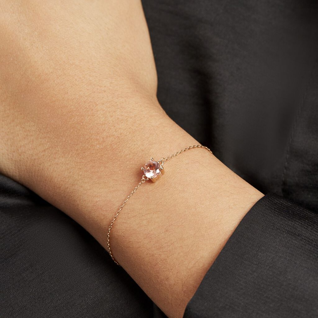 Bracelet Plaqué Or Jaune Nilay Oxyde De Zirconium - Bracelets Femme | Histoire d’Or