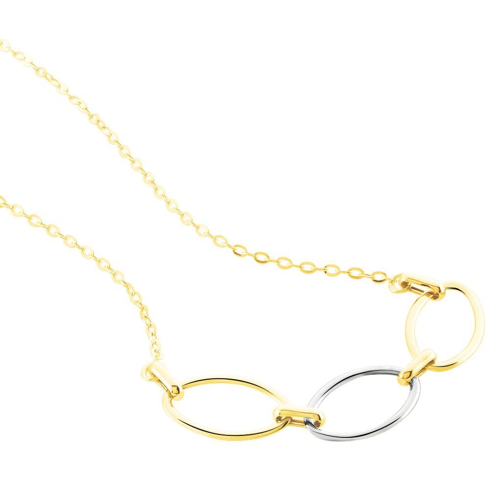 Collier Lucia Or Bicolore - Colliers Femme | Histoire d&rsquo;Or