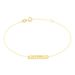 Bracelet Or Jaune Xaverianne Oxyde - Bracelets Femme | Histoire d’Or