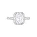 Bague Solitaire Pilar Argent Blanc Oxyde De Zirconium - Bagues solitaires Femme | Histoire d’Or