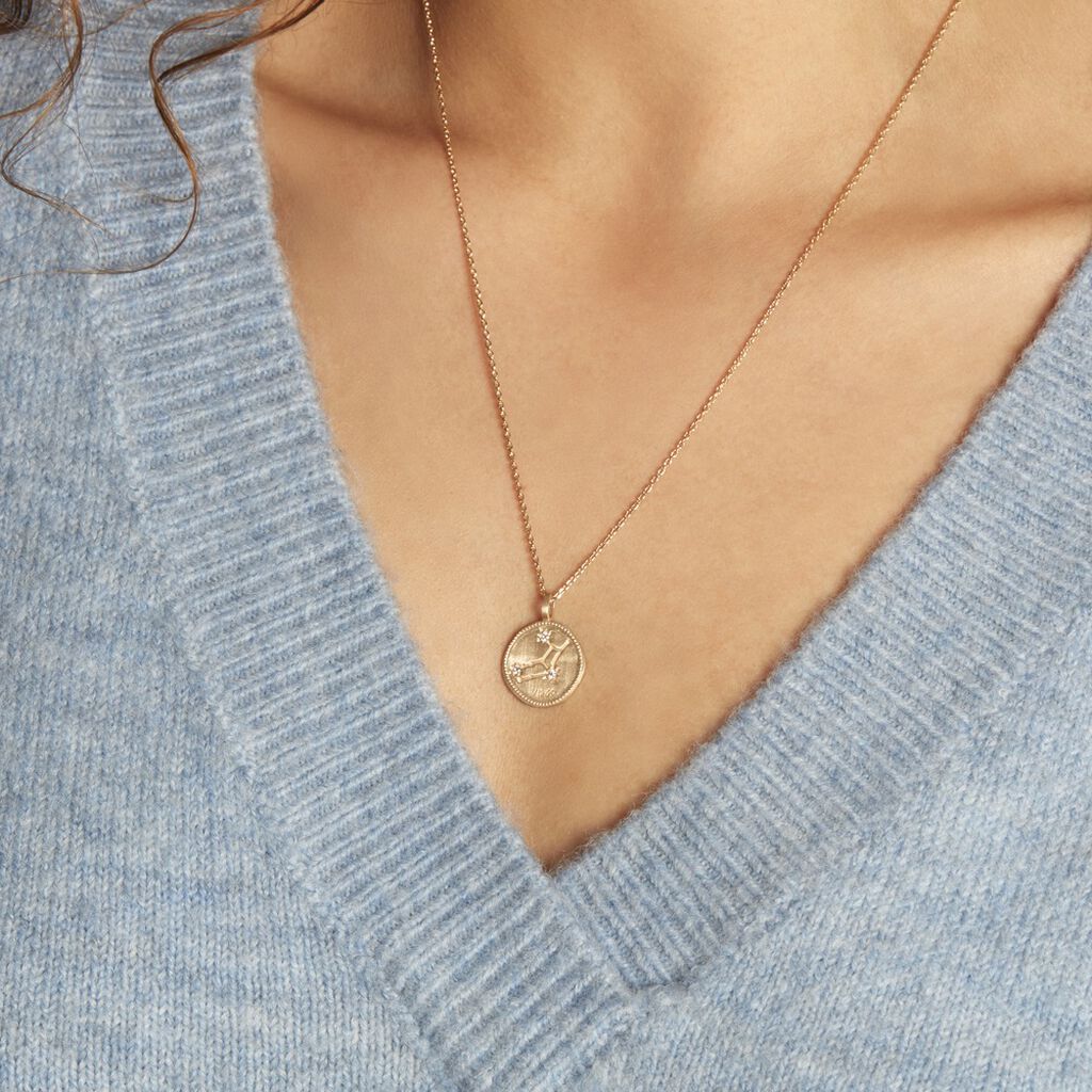 Collier Iago Plaqué Or Oxydes De Zirconium - Colliers Femme | Histoire d’Or