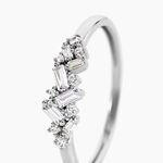 Bague Rio Argent Blanc Oxyde De Zirconium - Bagues avec pierre Femme | Histoire d&rsquo;Or