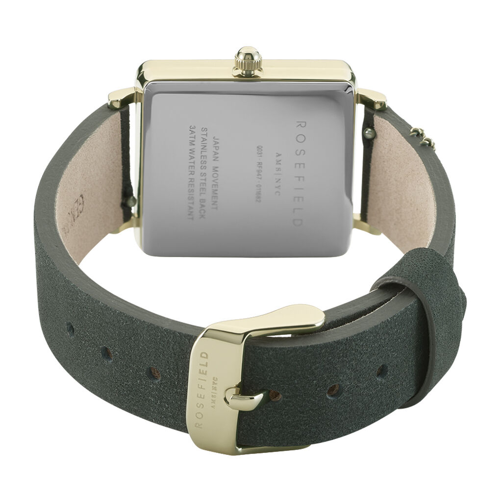 Montre Rosefield The Boxy Noir - Montres Femme | Histoire d’Or