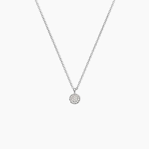 Collier Argent Victorin Oxydes De Zirconium - Colliers fantaisie Femme | Histoire d&rsquo;Or