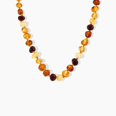 Collier Bebe Argent Blanc Moisha Ambres - Colliers Enfant | Histoire d&rsquo;Or