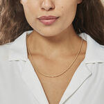 Collier Jerry Or Jaune Maille Corde - Chaines Femme | Histoire d&rsquo;Or