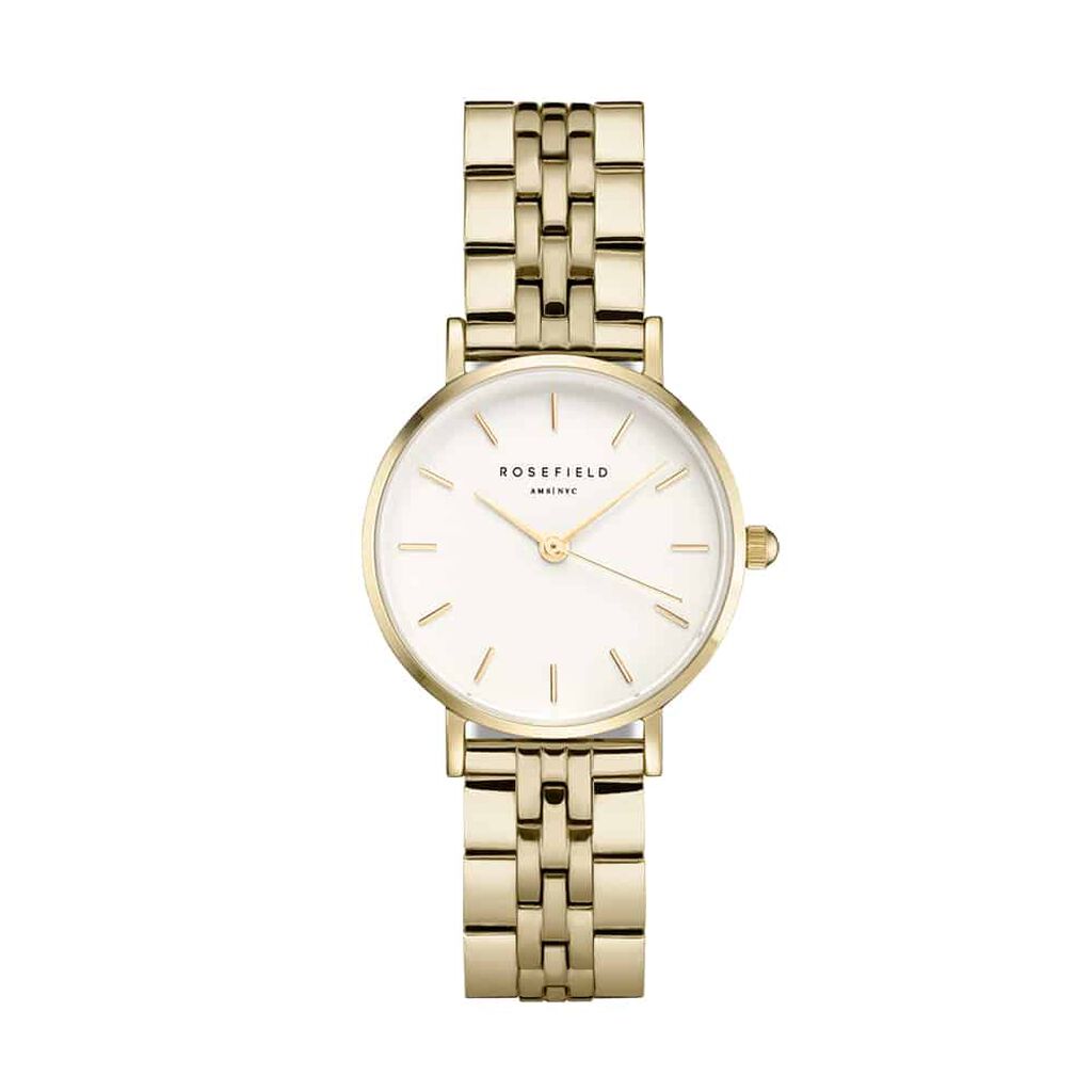 Montre Rosefield The Small Edit Blanc - Id&eacute;es cadeaux Femme | Histoire d&rsquo;Or