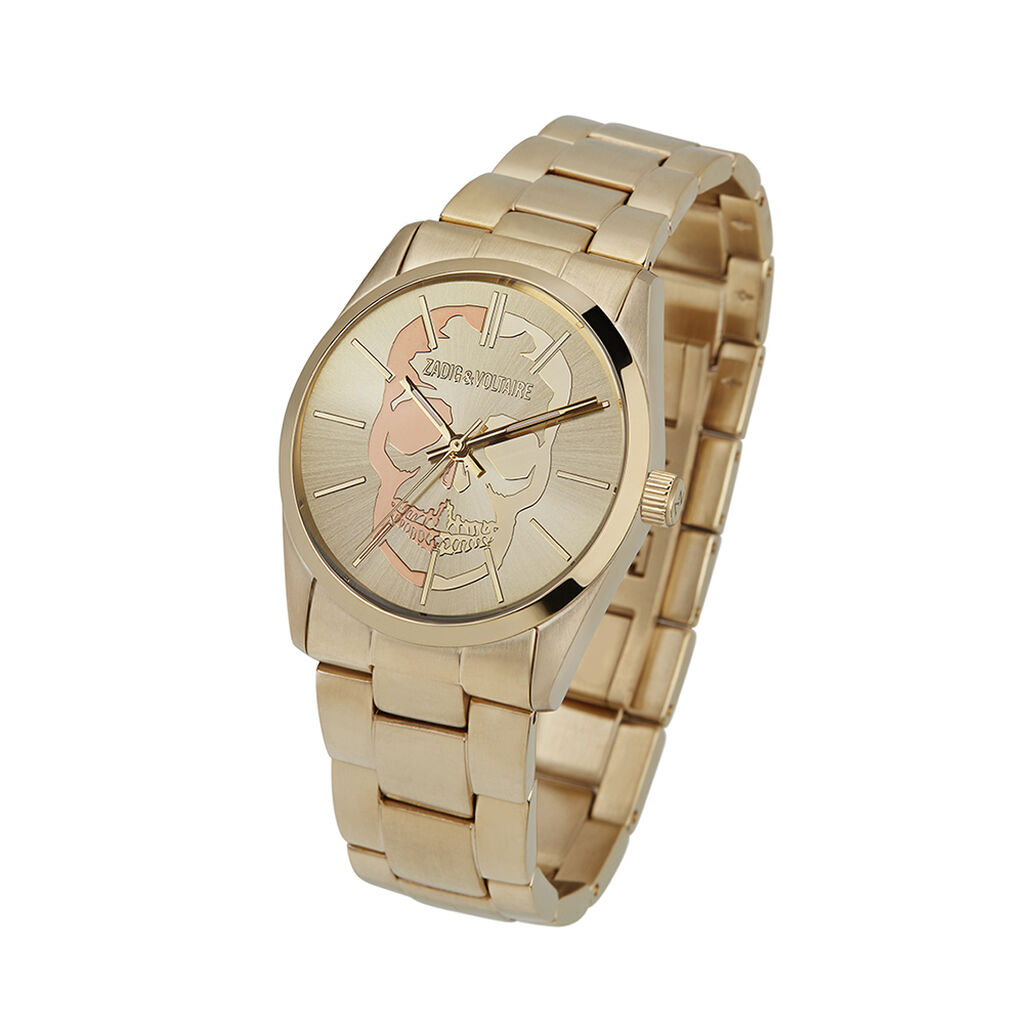 Montre Zadig & Voltaire Dor&eacute; - Montres Femme | Histoire d&rsquo;Or