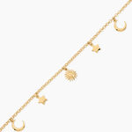 Bracelet Naoise Argent Dor&eacute; A L'Or 750/1000 - Bijoux sans pierre Femme | Histoire d&rsquo;Or