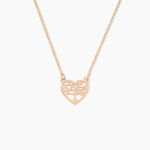 Collier Elwenn Argent Rose - Colliers fantaisie Femme | Histoire d&rsquo;Or